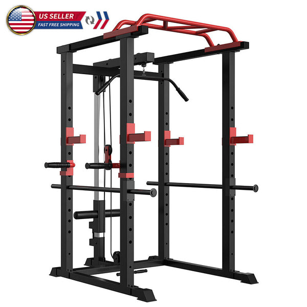 Home Pullup Squat Rack